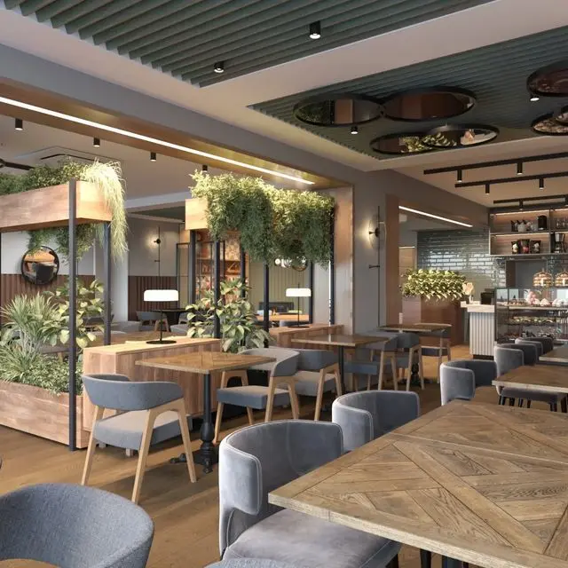 Interior Restoran & Cafe Modern